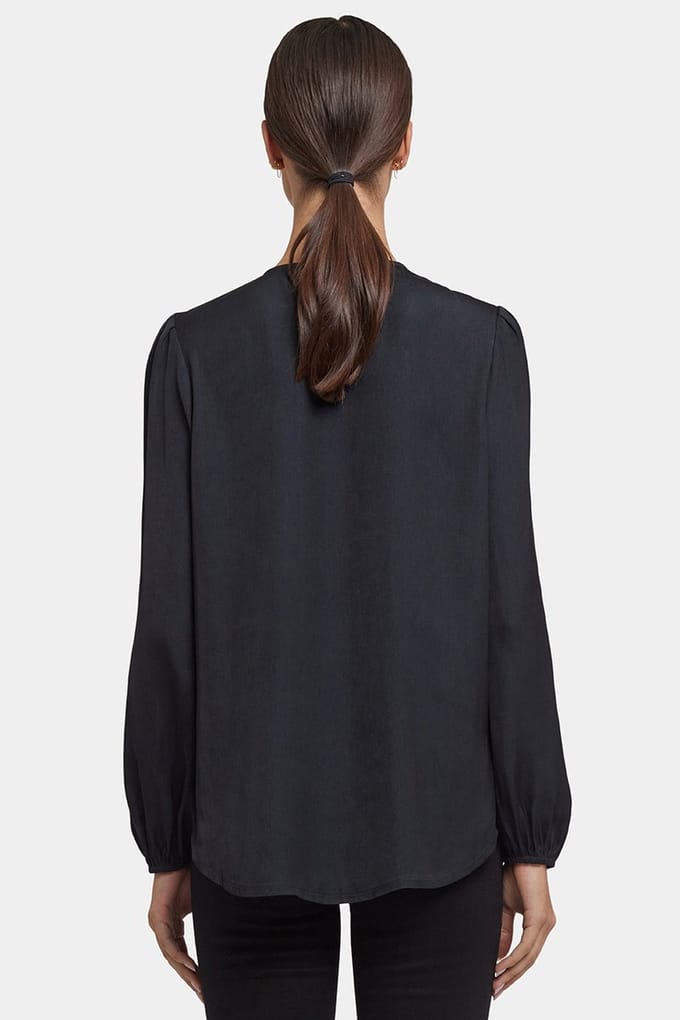 Elsie Blouse | Zwart