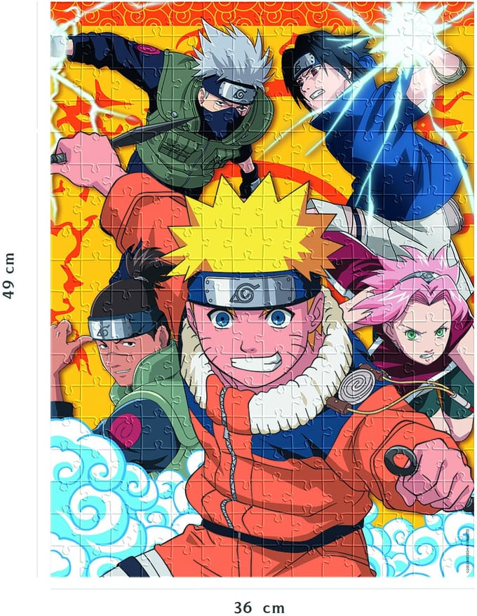 Nathan puzzel Naruto Ninja Academie 250 stukjes karton FSC.