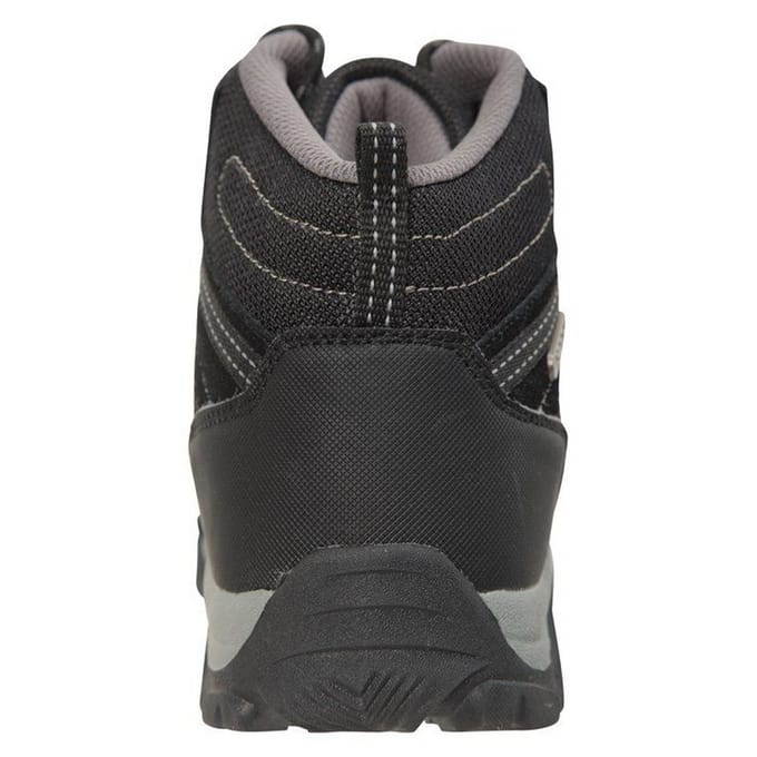 Mountain Warehouse Kinder/kleuterpad suède wandelschoenen (Zwart)