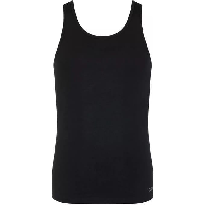 sloggi men GO ABC 2.0 Tank Top 2P Heren Onderhemd - Zwart - Maat S