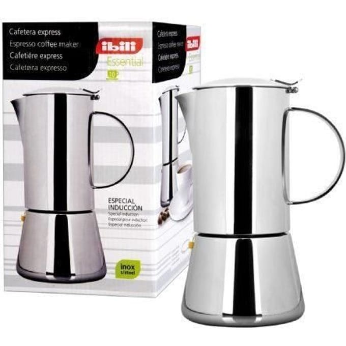 Cafetière Express 4 Tasses IBILI en Inox 18/10 - Modèle 620304