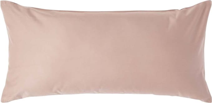 Homescapes Luxe Satijn Kussensloop 40x80 cm – Beige – 100% Egyptisch Katoen – Draaddichtheid 1000