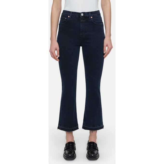Closed Hi-sun Jeans Blue/black Maat: W27L32 | Flared Jeans Outlet | Dames | Blauw