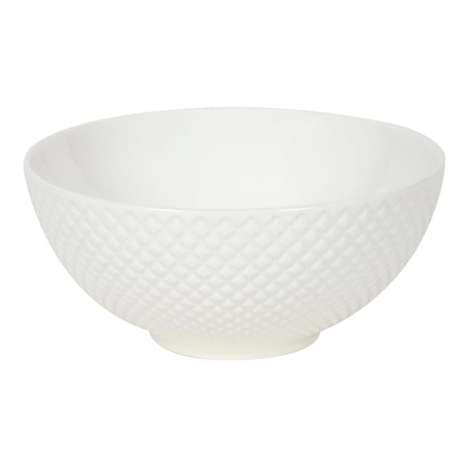 Schaal Diamond porselein Ø 15,4 cm