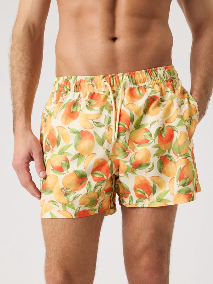 Bedrukte zwemshort Björn Borg