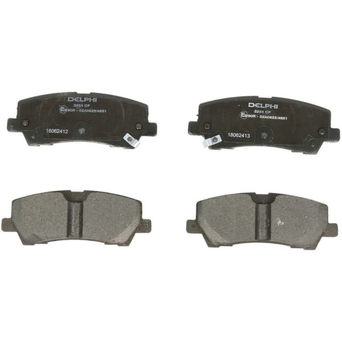 Remblokset DELPHI LP3254, achter