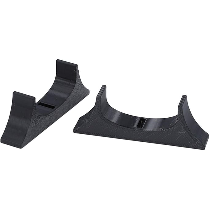 Consolehouder Verticale Standaard voor Wii U Voorkom Uitglijden Stabiel 3D Geprint Horizontale Standaard Koelbeugel voor Wii U zwart