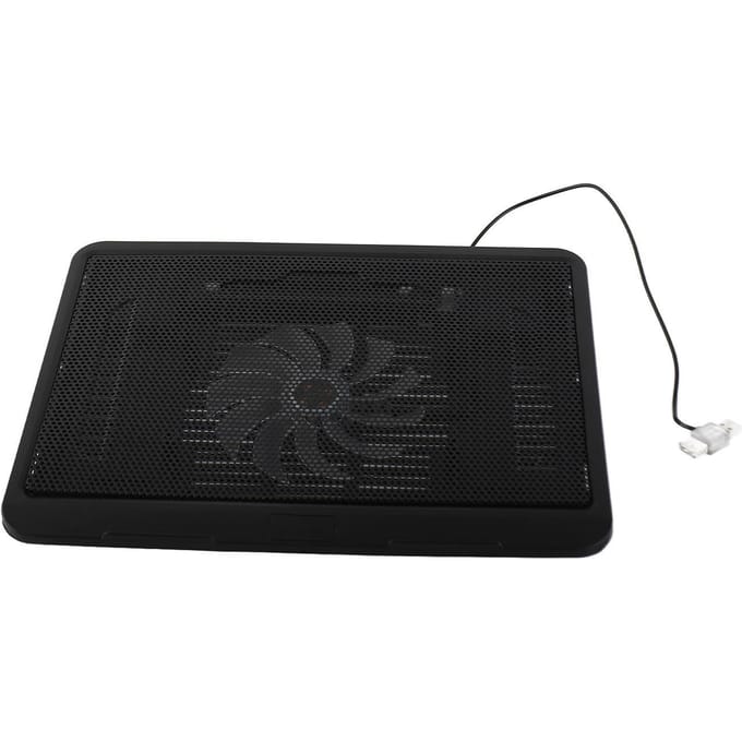 Refroidisseur pour ordinateur portable, support USB pour ordinateur portable de 14 pouces ou moins, noir noir