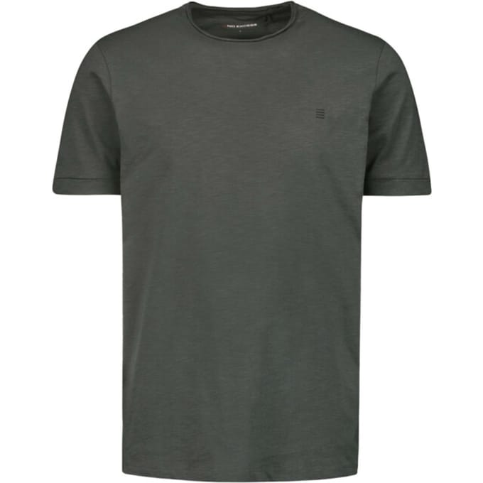 No Excess T-shirt crewneck slub dark grey