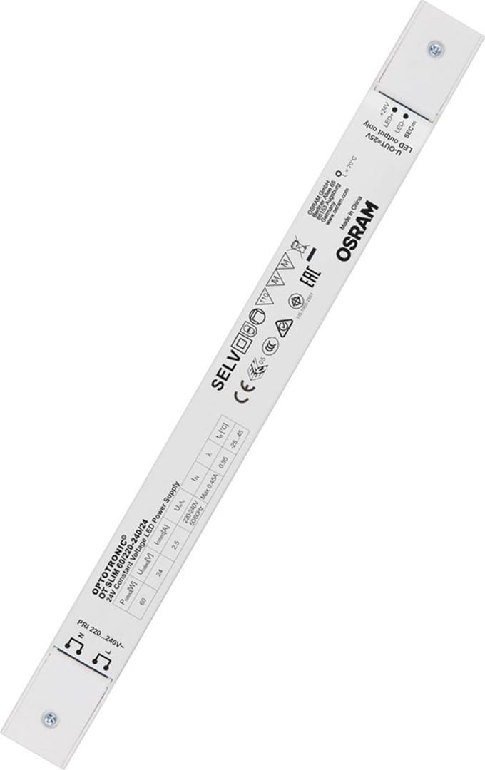 Osram LED Driver | CV Power supplies 24 V 60/220-240/24 | IP20