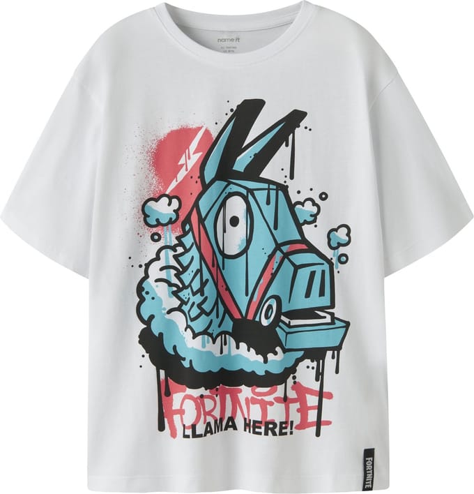 NAME IT - NKMJEF FORTNITE SS NREG TOP BOX VDE - Jongens - T-shirts