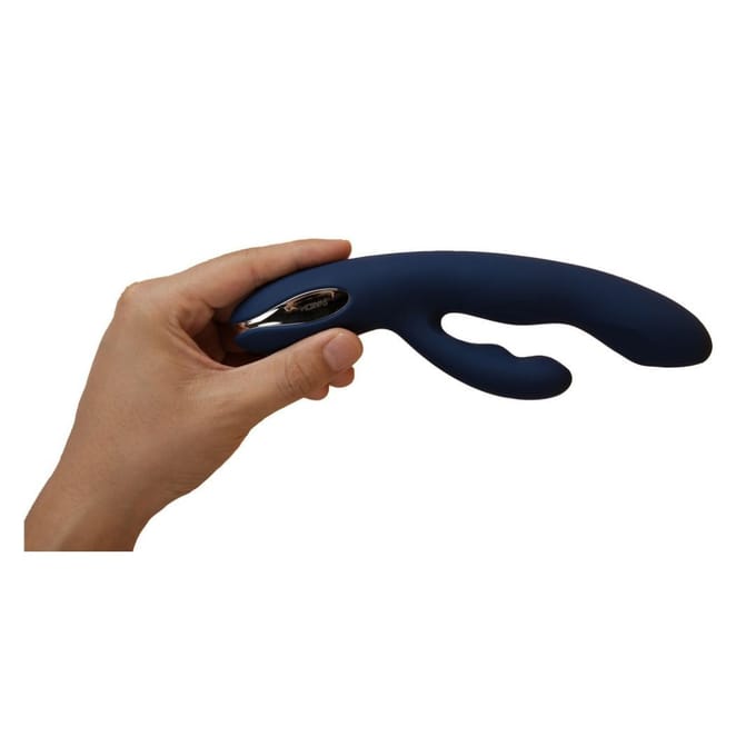 Svakom - Aylin - Rabbit Vibrator Met Vibrerende Tip - Blauw
