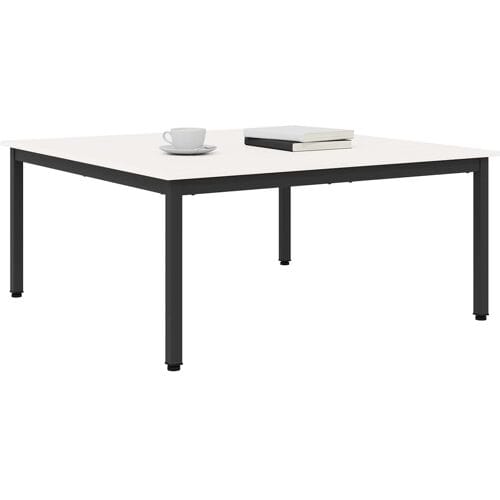 vidaXL - Salontafel - Wit - 100 - x - 100 - x - 45 - cm - Massief - grenenhout