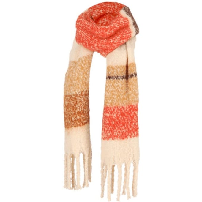 Winter Sjaal Dames Sjaal Multi Terracotta