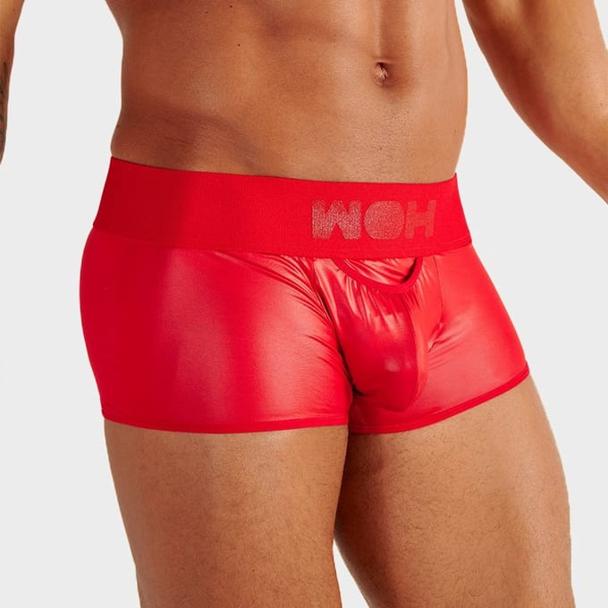 WOH heren microfiber trunk night universe rood