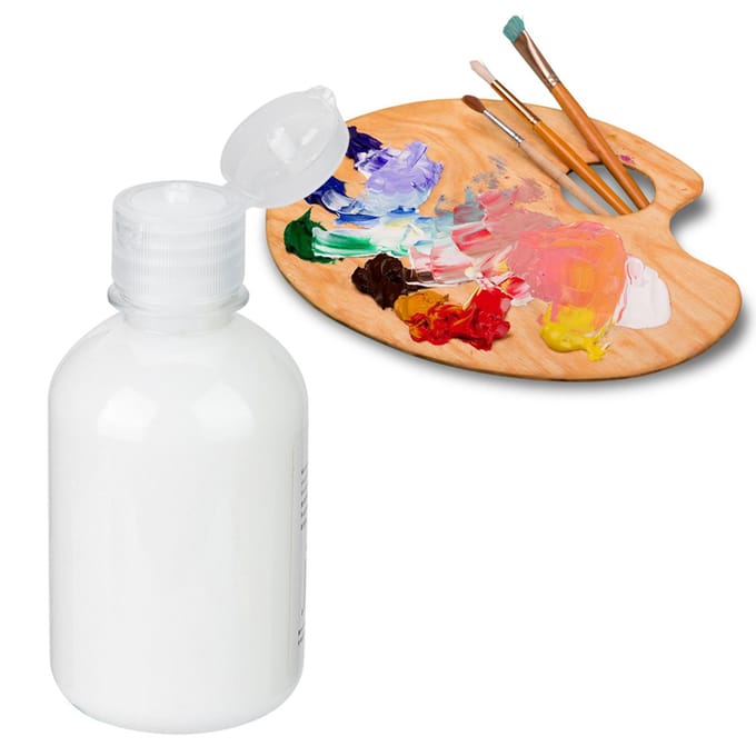 Kunstenaars tekenen Pigment Polish Acryl Medium Gloss Gel Art Accessoires (250ml) white