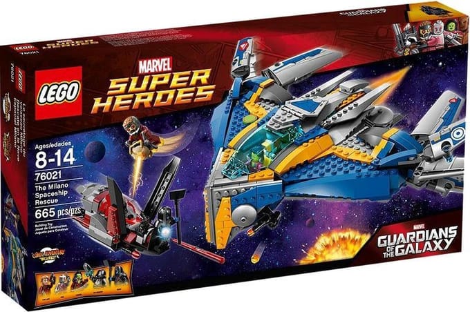 LEGO Marvel Super Heroes The Milano Spaceship Rescue, Bouwpakket, 8 jaar, 665 stuk(s)