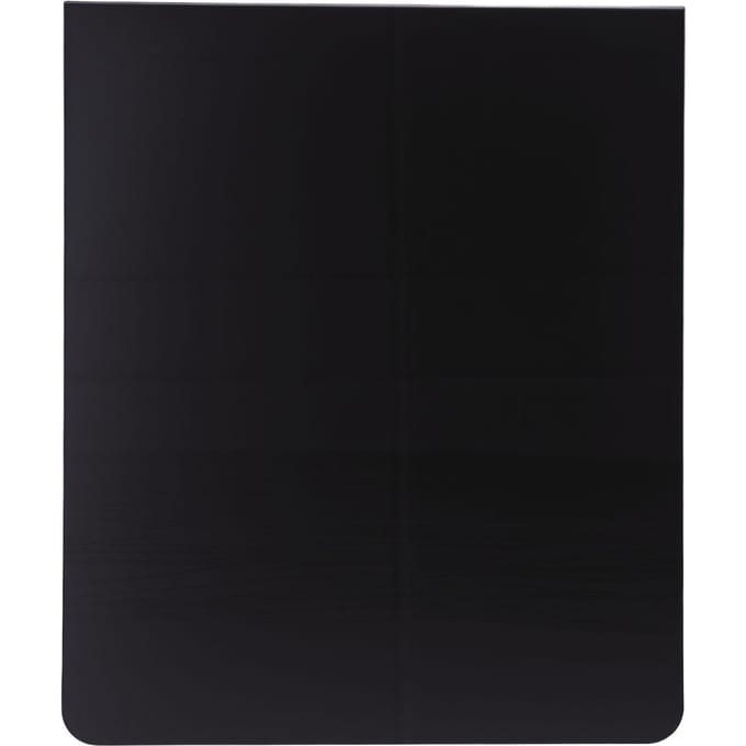 Bureau Prikbord Zwart Mat Poedercoating Dubbelzijdig Tafelblad Metalen Ezel Geheugenbord voor black
