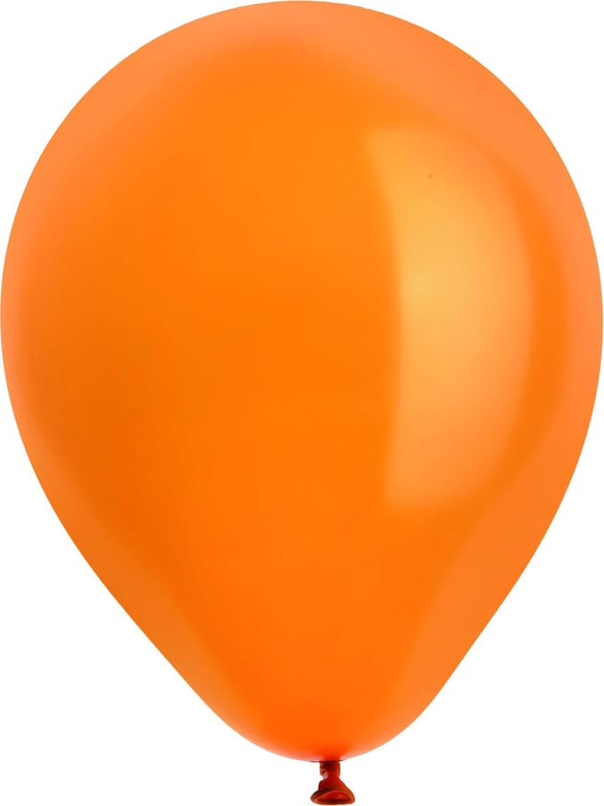 Ballonnen Oranje 23cm - 50 stuks