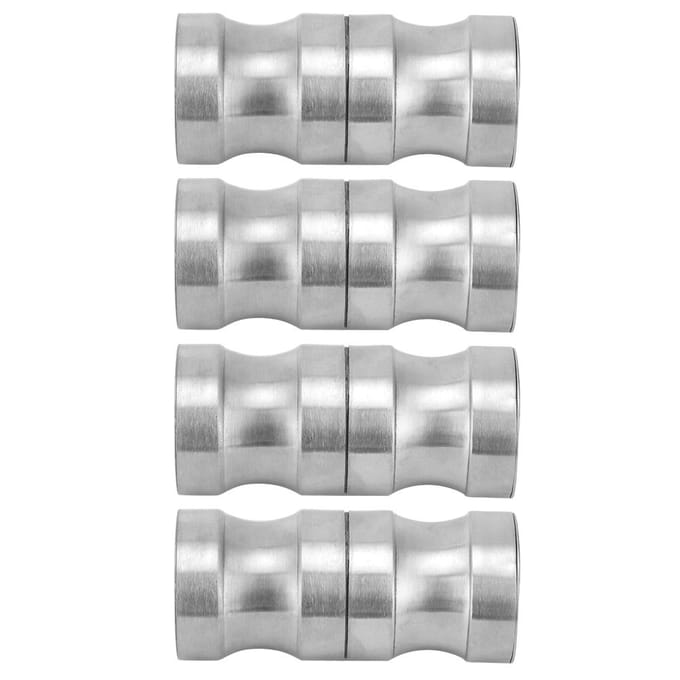 4Set 304 Roestvrij Staal Doucheglasdeur Handvat Trekknoppen Hardware Badkamer Accessoire
