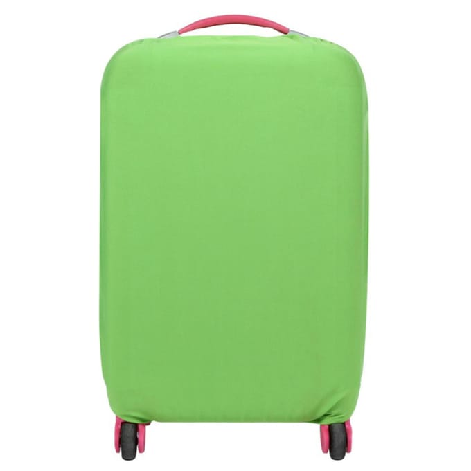 Reisbagagehoes Elastische kofferhoes Stofkap L groen