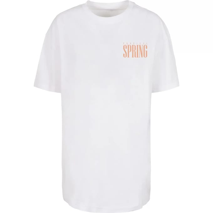 T-shirt dames Merchcode Tropical Spring