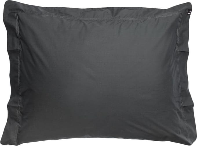 Drottningholm kussensloop wing antracite - 60 x 70 cm