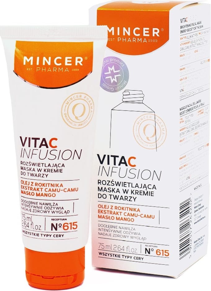 Vita C Infusion verhelderend gezichtscrème masker nr.615 75ml