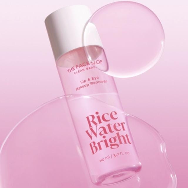 THE FACE SHOP Démaquillant Lèvres et Yeux à l'Eau de Riz 120 ml white