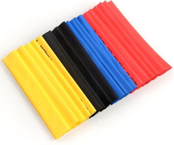 CHPN - Krimpkousen - Set krimpkousen - 328 Stuks - 8 Maten - Multi/Zwart