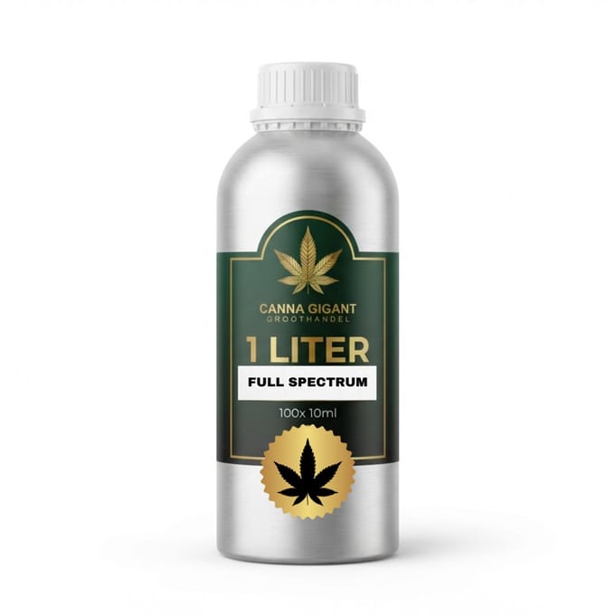Cannagigant - Full Spectrum - CBD olie - 10% - 1 liter
