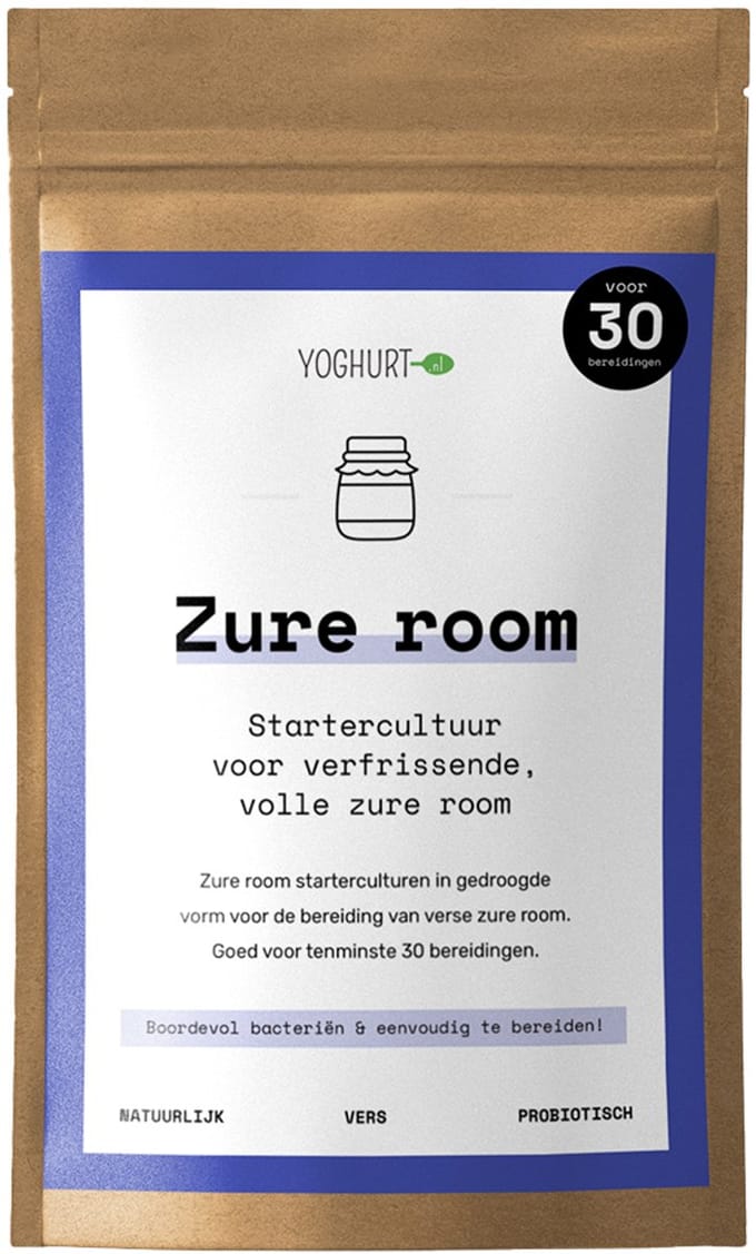 yoghurt.nl zure room starterculturen 3 zakjes