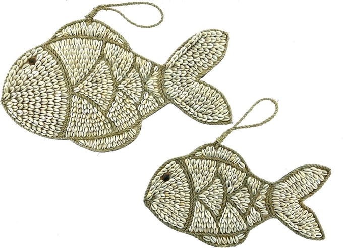 Set twee Vissen Natural Mitch
