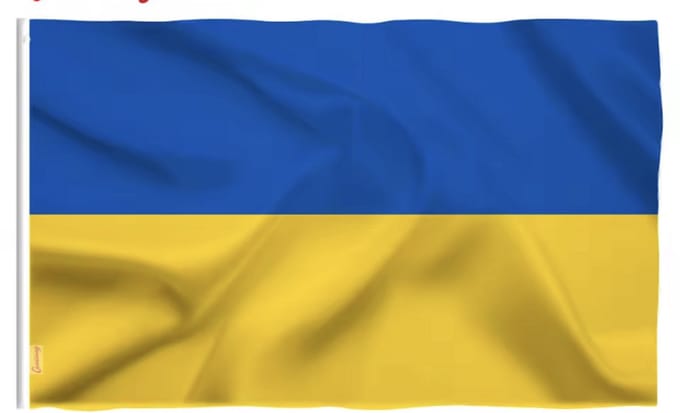 Oekraïnische vlag - Vlag van Oekraïne - 150/90CM - Polyester - Flag - CHPN