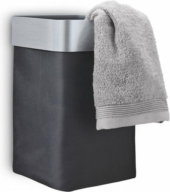 Blomus Wasmand Nexio mat rvs - 15x16 Cm - Zwart