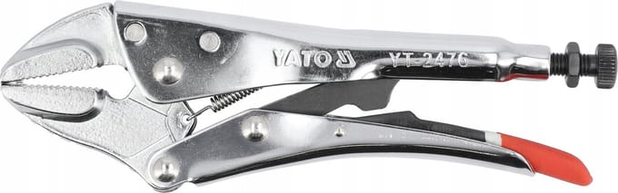 Yato Morse tangen 250mm plat met blokering YT-2476