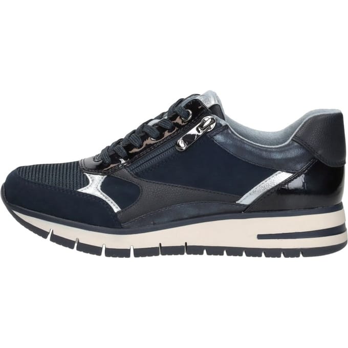 MARCO TOZZI Sneakers - Dames - Blauw - Maat:41