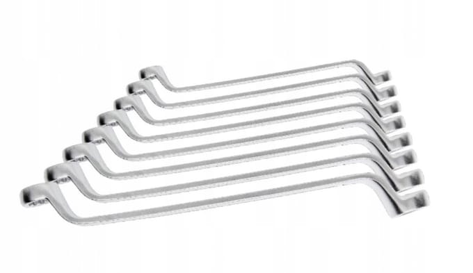 HOGERT Verstelbare ringsleutelset 8-delig, 6-22 mm, CrV