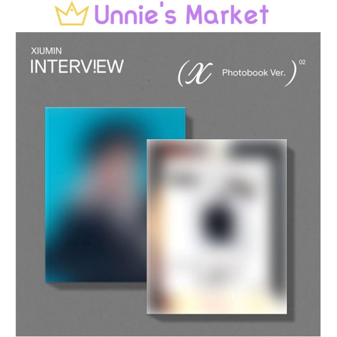 XIUMINE (EXO) - Interview X [Version livre photo] (XIU VER., MIN VER.) Random 1pcs red