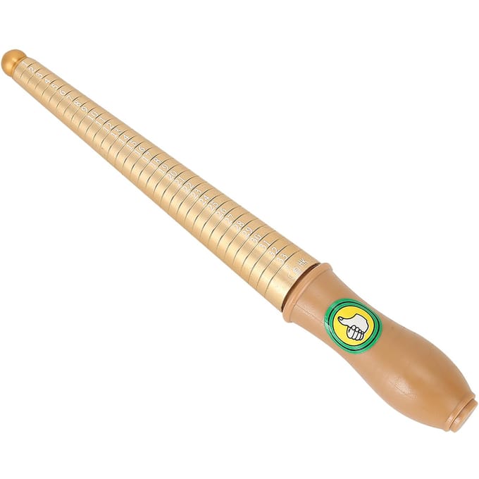 Ringmaat Doorn Vingermaat Meetstok Ring Sieraden Tool Hongkong Maat beige