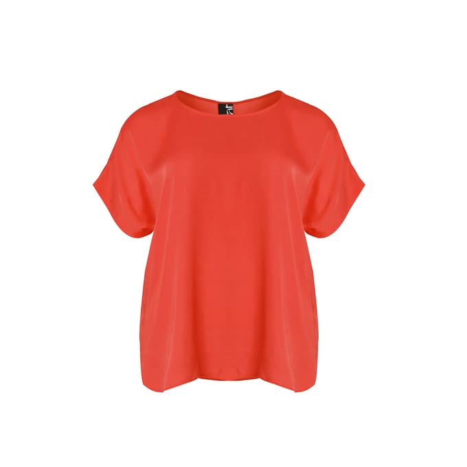 Top met ronde hals dames Mat Fashion