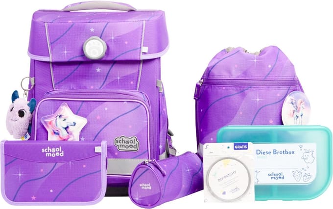 School-Mood Champion Pro Schooltas set 7-delig