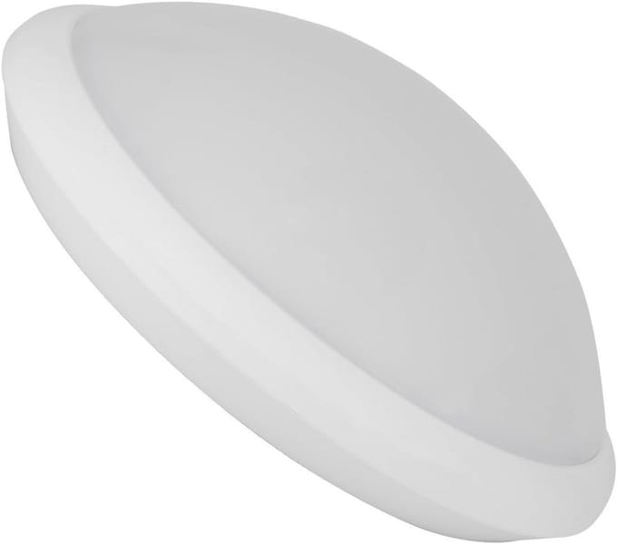 Ronde Plafondlamp met Instelbare Radar Bewegingssensor Ø300 mm - Energiezuinig & Vochtigheidsbestendig