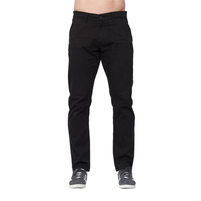 Duck and Cover Heren Moretor Chino (Zwart)