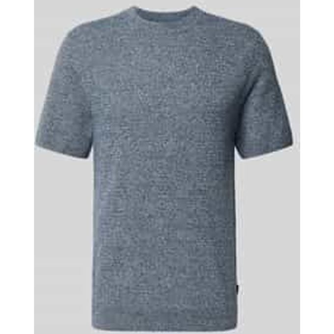 Gebreid shirt met ronde hals model 'RILEY'