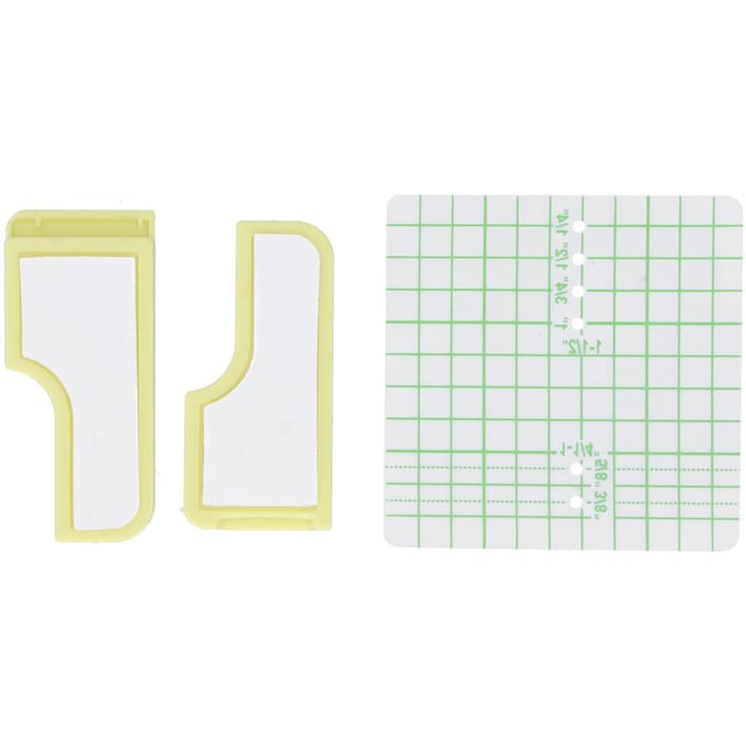Steekgids Kit Positioneringsplaat Bevestigingen voor Handwerken Steken Naaiben Accessoire beige