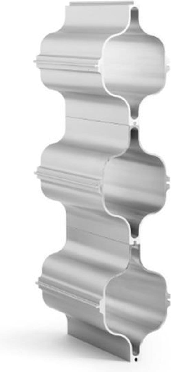 Born in Sweden HEX modulair wijnrek ALUMINIUM - 3 stuks