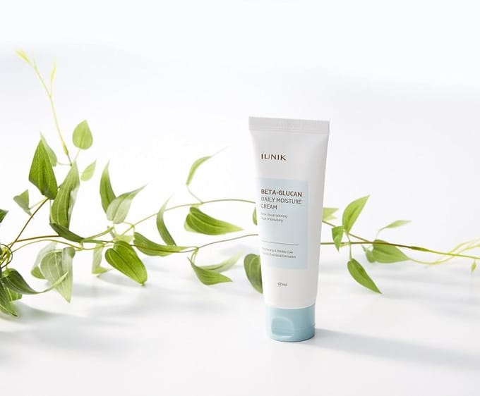 IUNIK Beta-Glucan Daily Moisture Cream, 60 ml - Crème hydratante visage