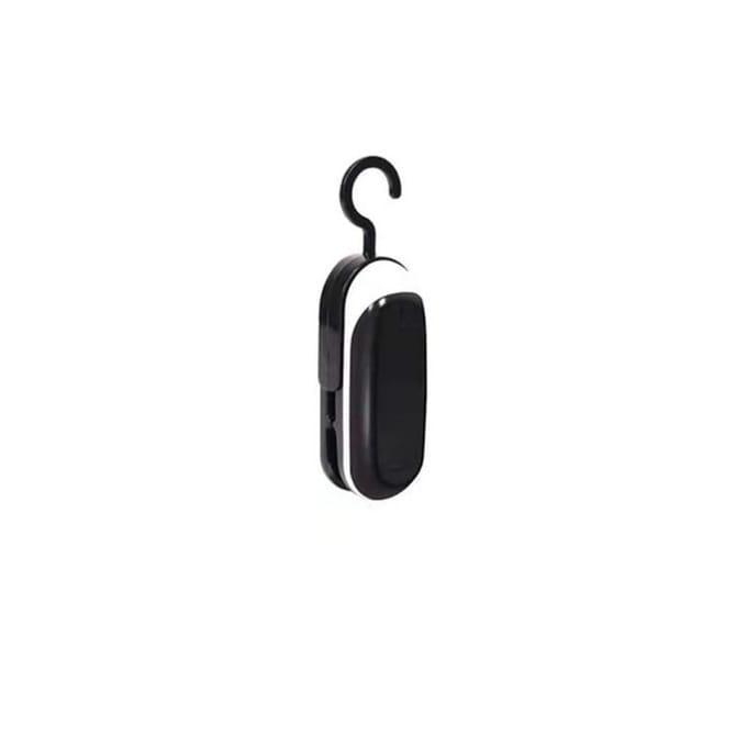 Machine à sceller les aliments, Mini pince de scellage Portable, thermoscelleuse à pression manuelle, petits outils de conservation des collations aux fruits, 1 paquet black
