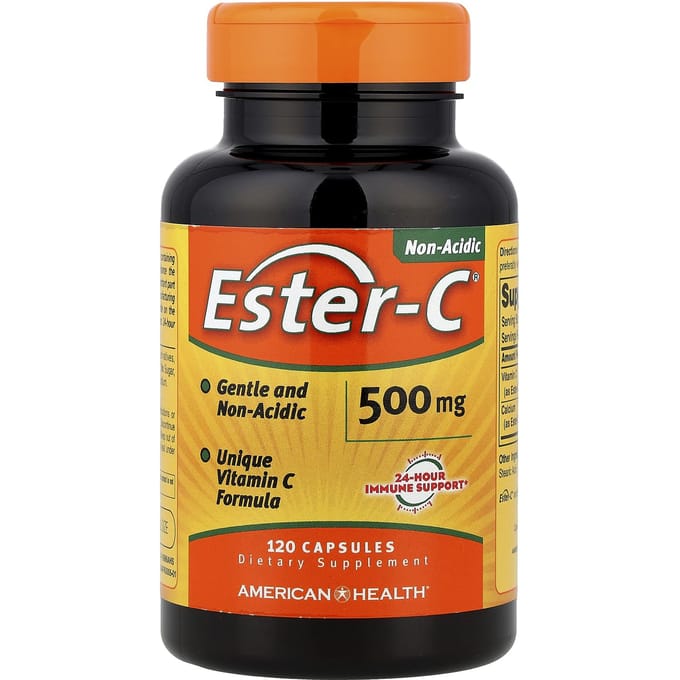 Ester-C, 500 Mg, 120 Capsules